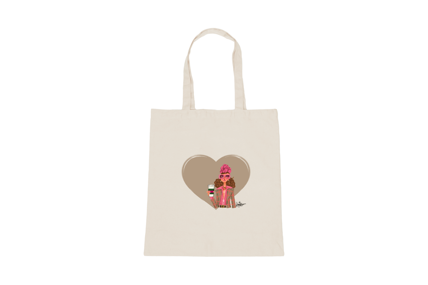 Lila Art Tote