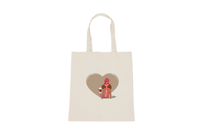 Lila Art Tote