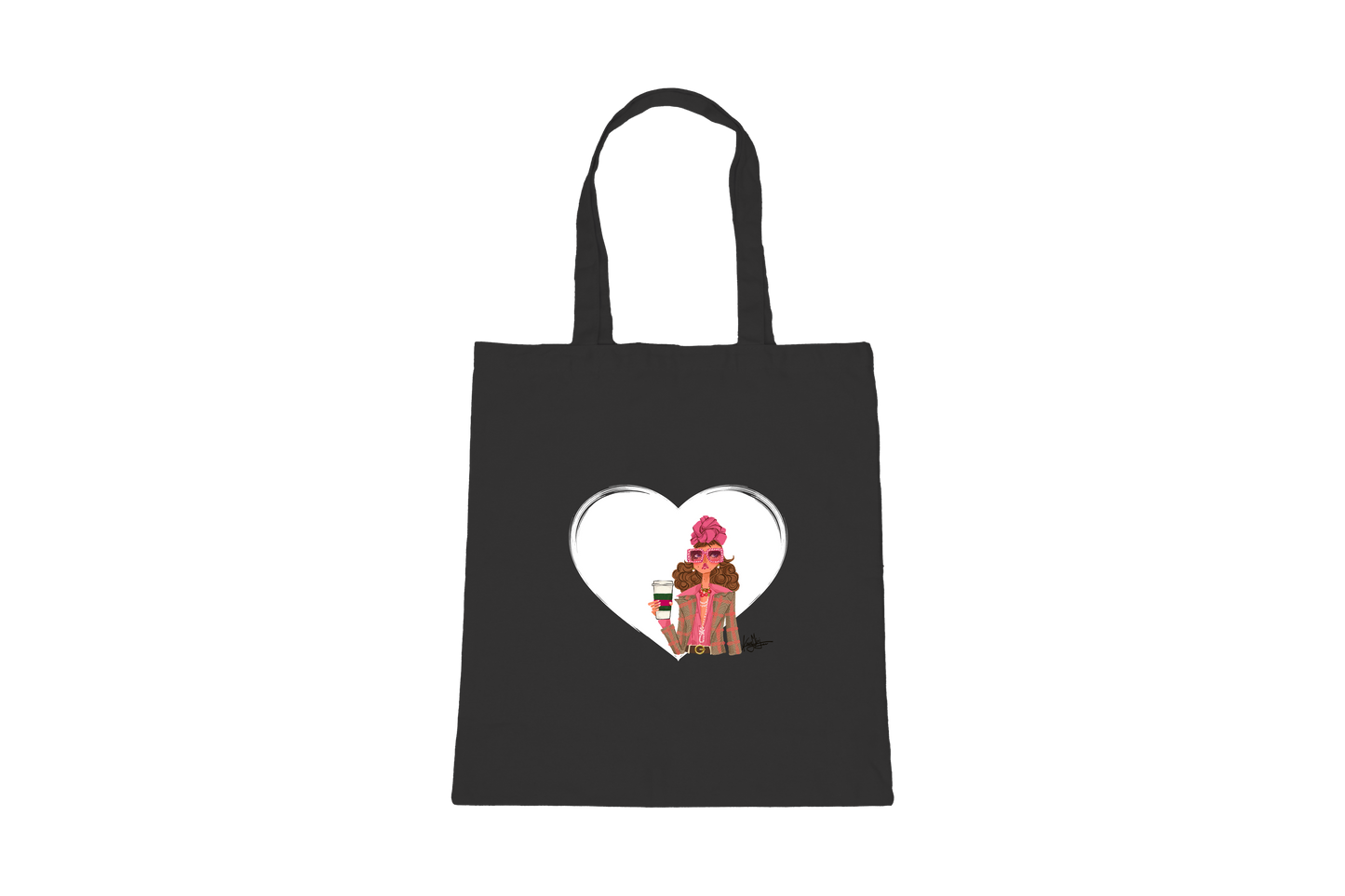 Lila Art Tote