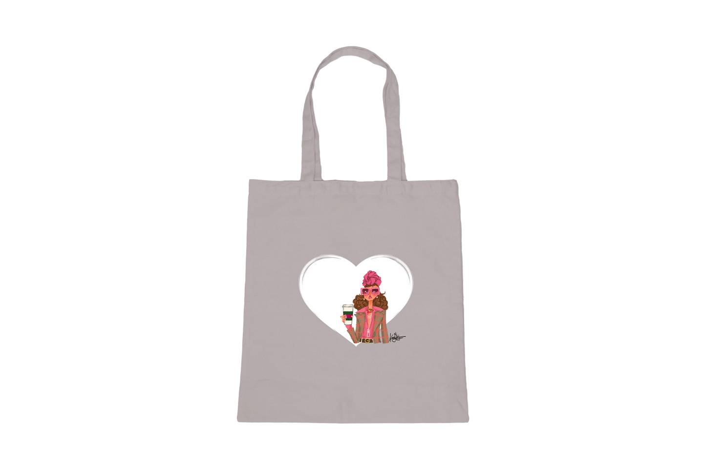 Lila Art Tote