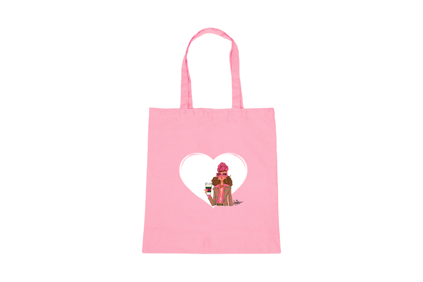Lila Art Tote